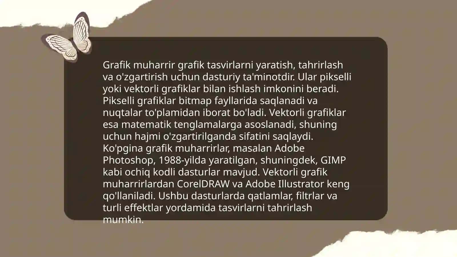 Grafik muharrir va uning vazifalari 4