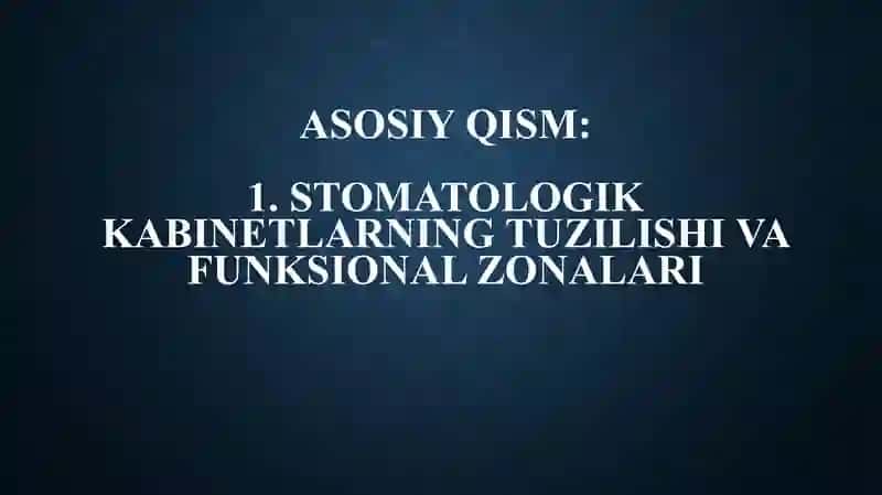 Stomatologik kabinet jihozlari 4