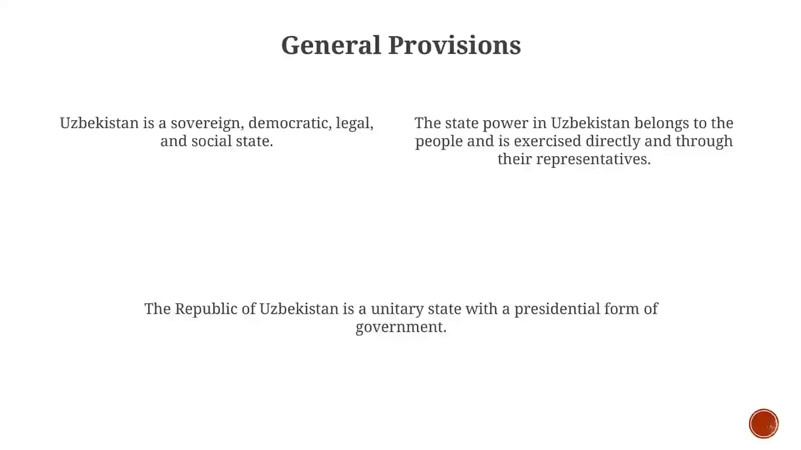 Uzbekistan Konstitutsiyasi 4