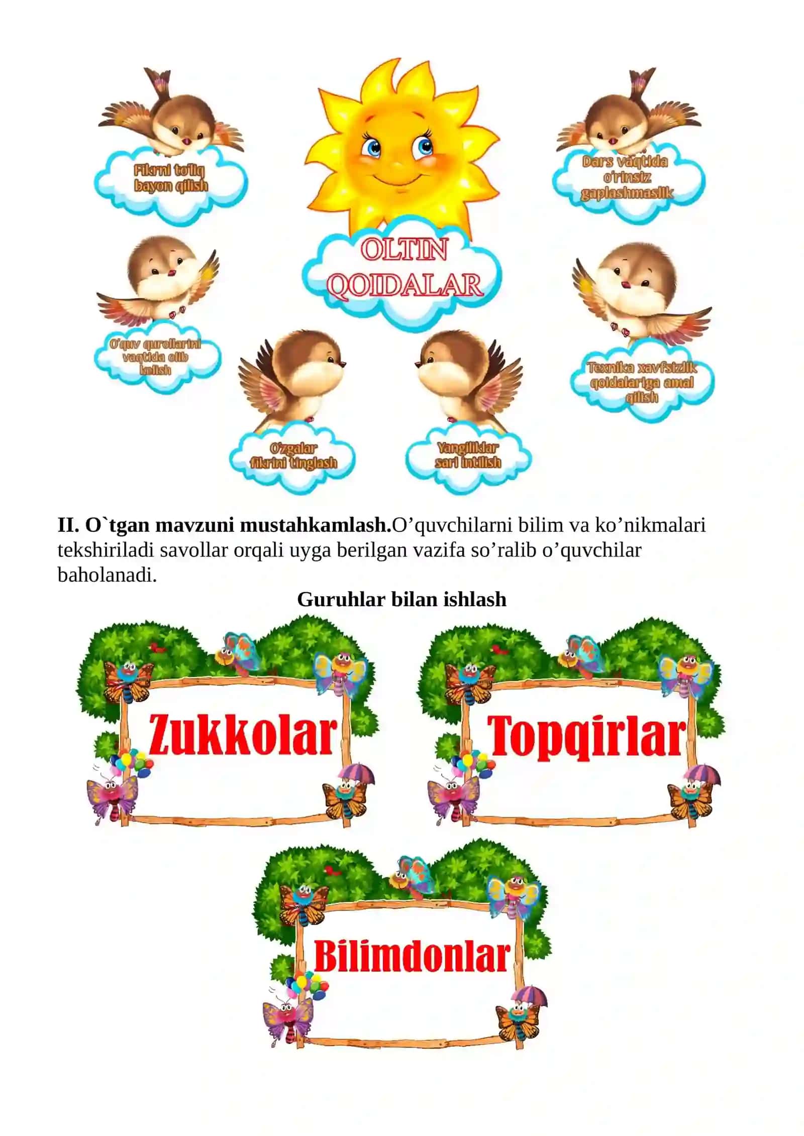 Kitob — buyuk donishmand 1-sinf o'qish savodxonligi dars ishlanmasi 4