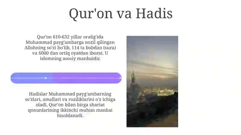 Islomning asosiy e'tiqodlari va amaliyotlari 4