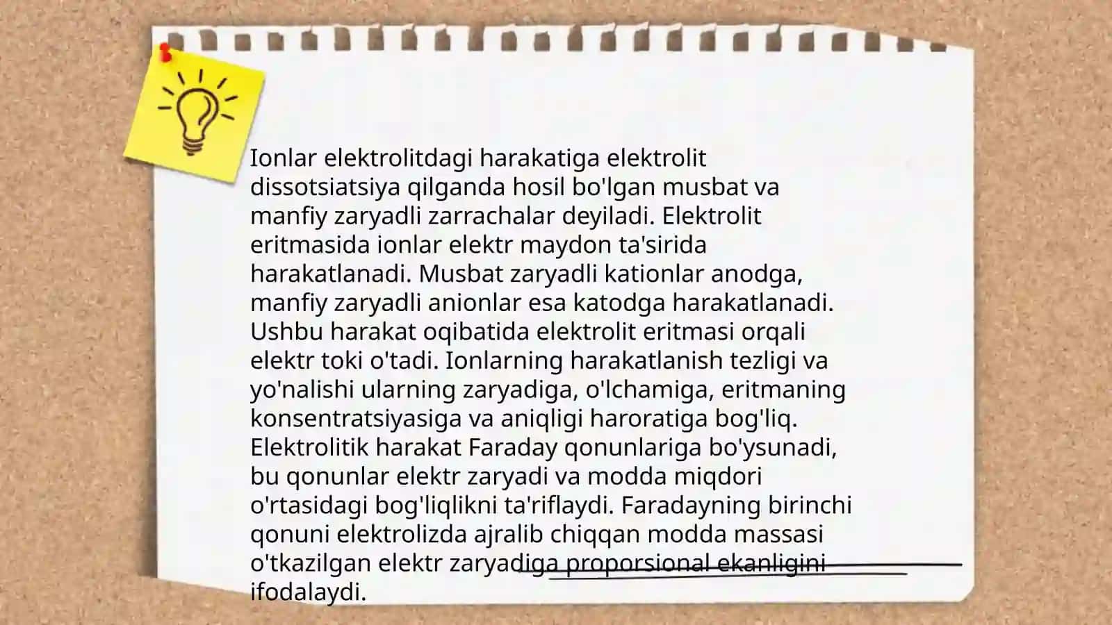 Elektrolitik dissosilanish nazariyasi 4