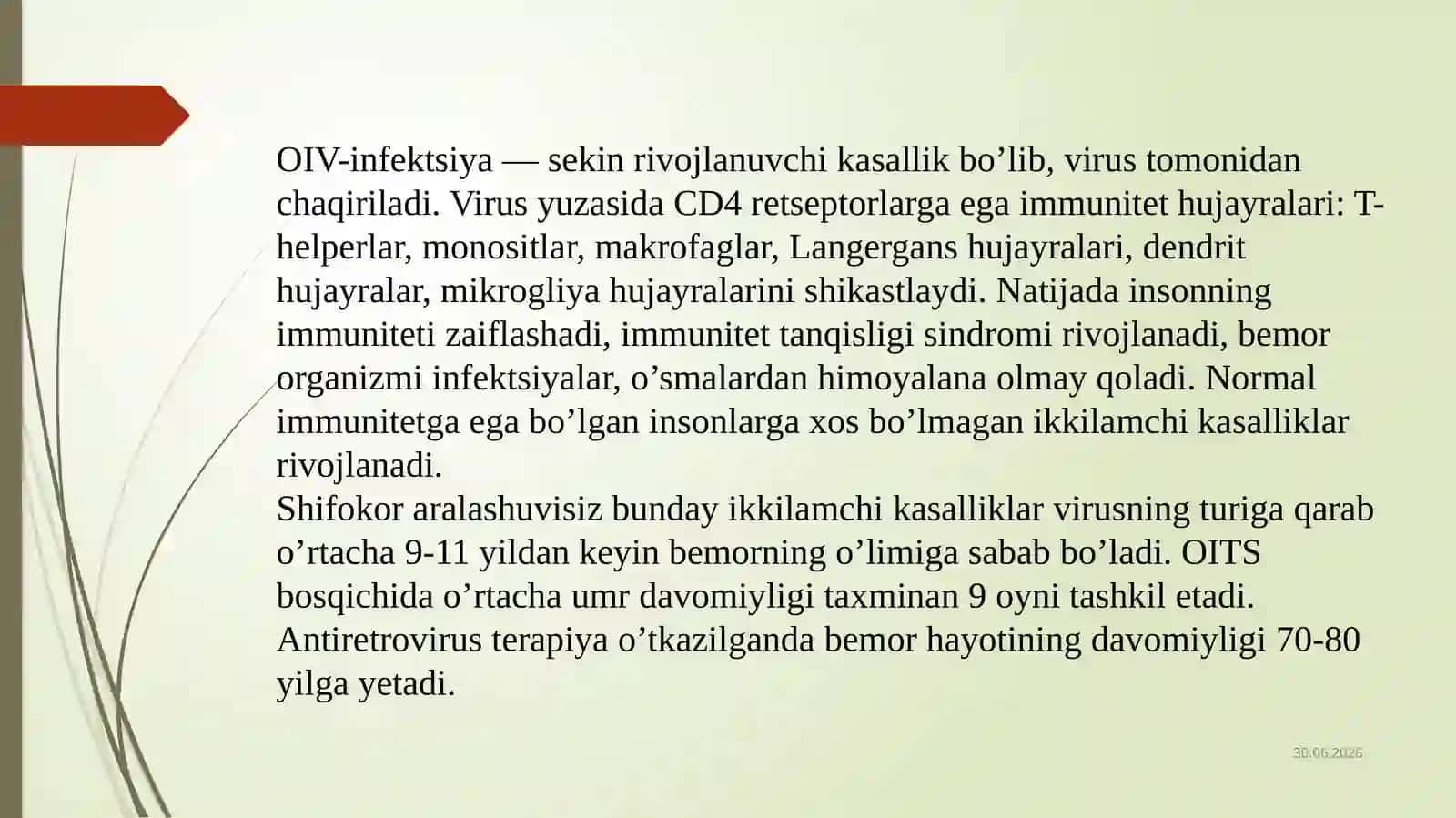 Oits kasalligi, yuqish yo’li, belgilari, oldini olish 4