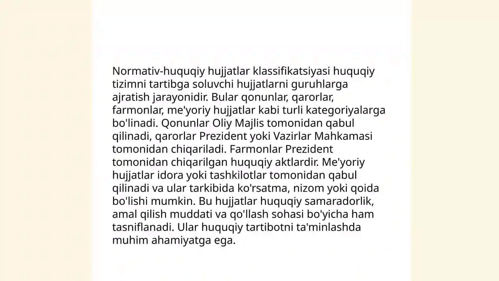 Normativ huquqiy hujjatlar 4