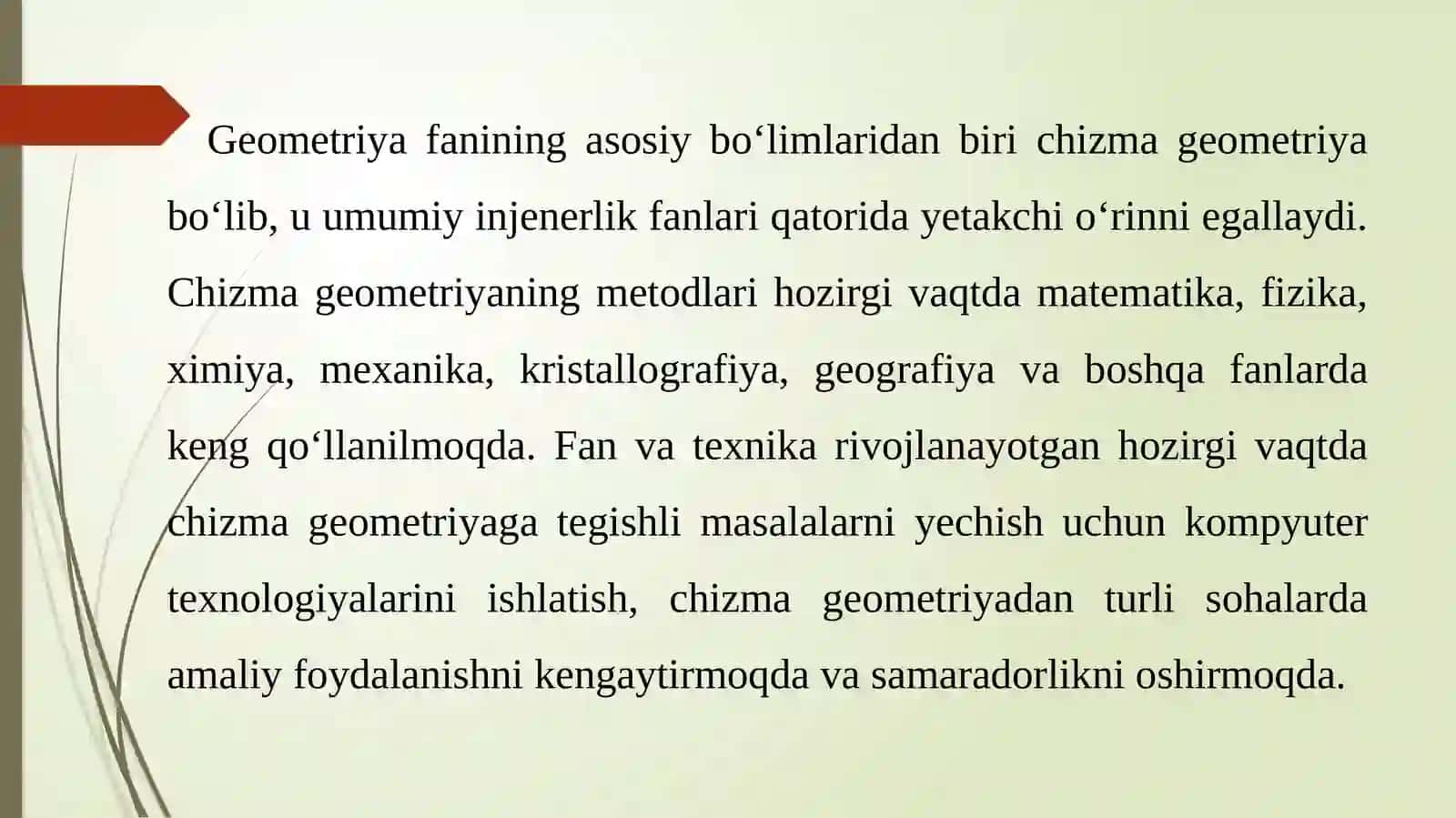 Chizma geometriya fani 4