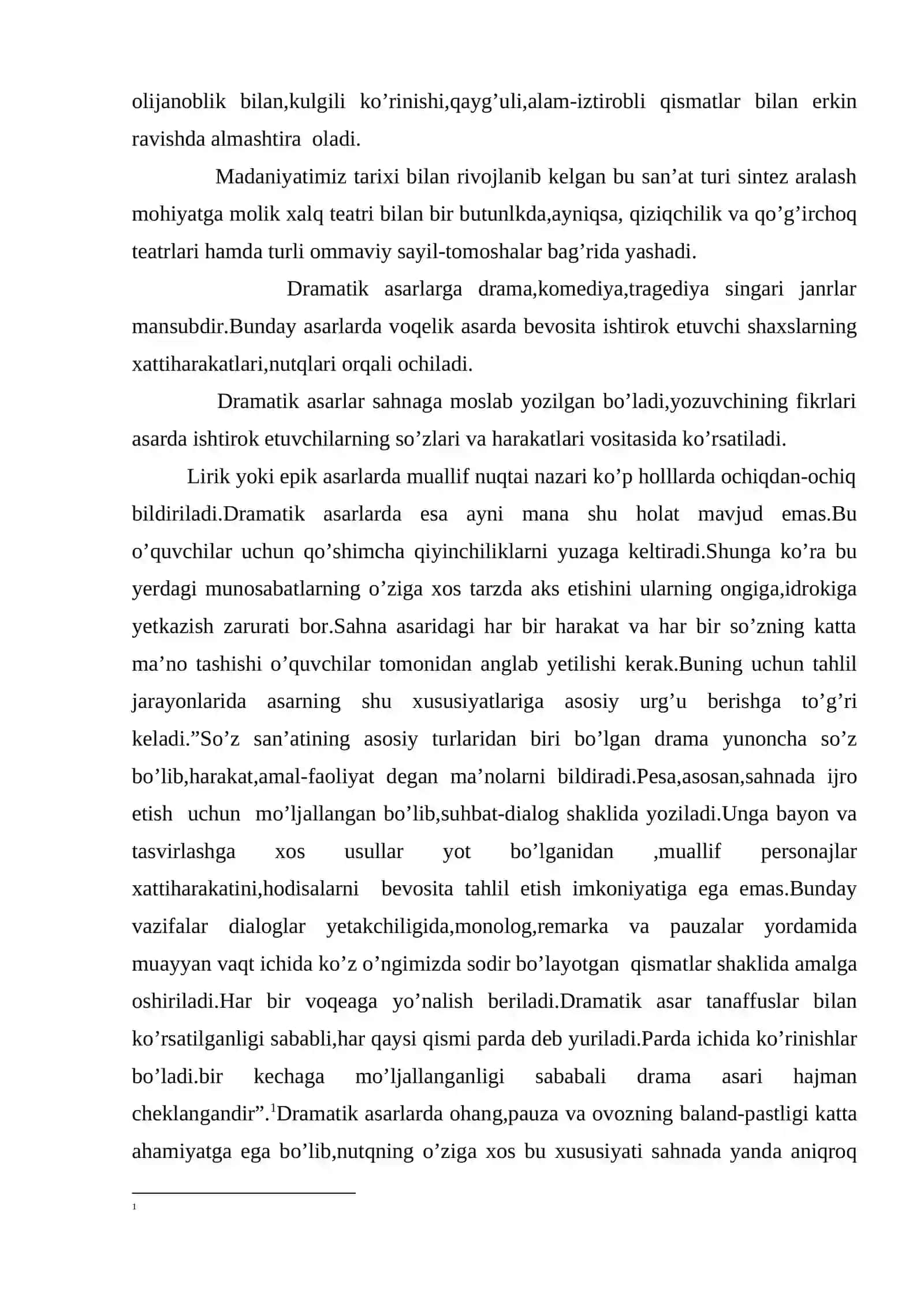 Umum ta’lim maktablarida dramatik asarlarni o’rganish. 4