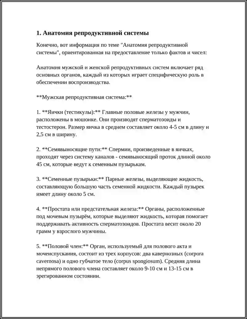 Анатомия репродуктивной системы 4
