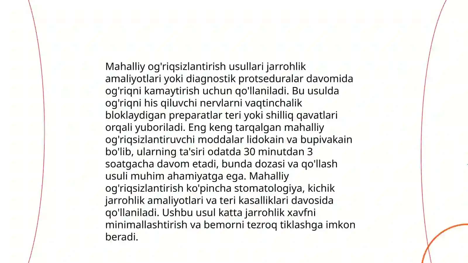Og'riqsizlantirish usullari 4