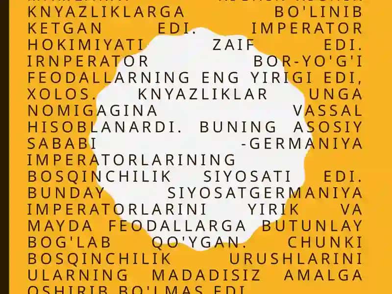 XI-XV ASRLARDA GERMANIYA 4