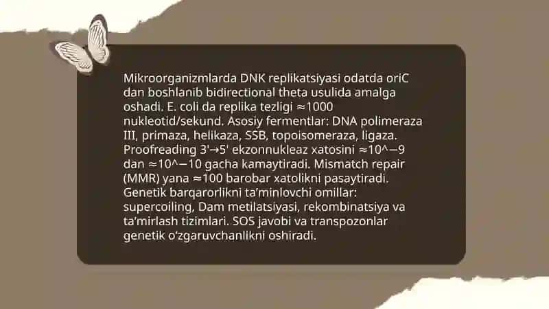 Mikroorganizmlar genetikasi. Kimyoterapevtik moddalar va antibiotiklar. Mikroorganizmlarning antibiotiklarga sezgirligi. 4