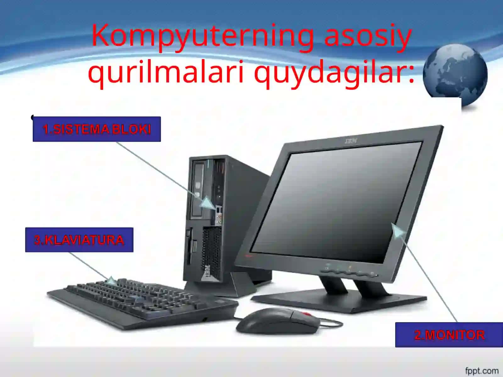 Kompyuter. Kompyuterning asosiy qurilmalari va ularning vazifalari 4