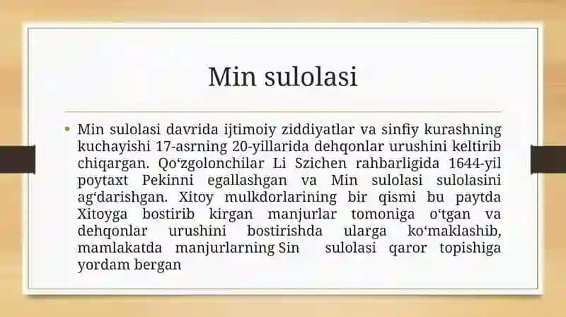 Min sulolasi davrida xalqaro munosabatlar va diplomatiya 4