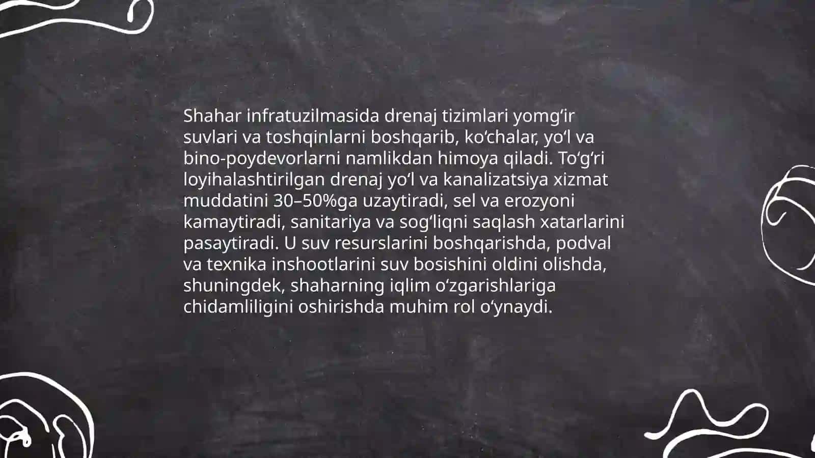 Qishloq xo'jaligida drenaj tizimlarining ahamiyati 4