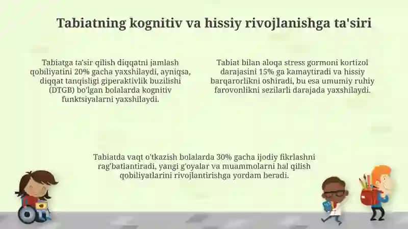 Pedagog psixologlarning bola tarbiyasida tabiatning ahamiyati haqidagi taʼlimotlari 4
