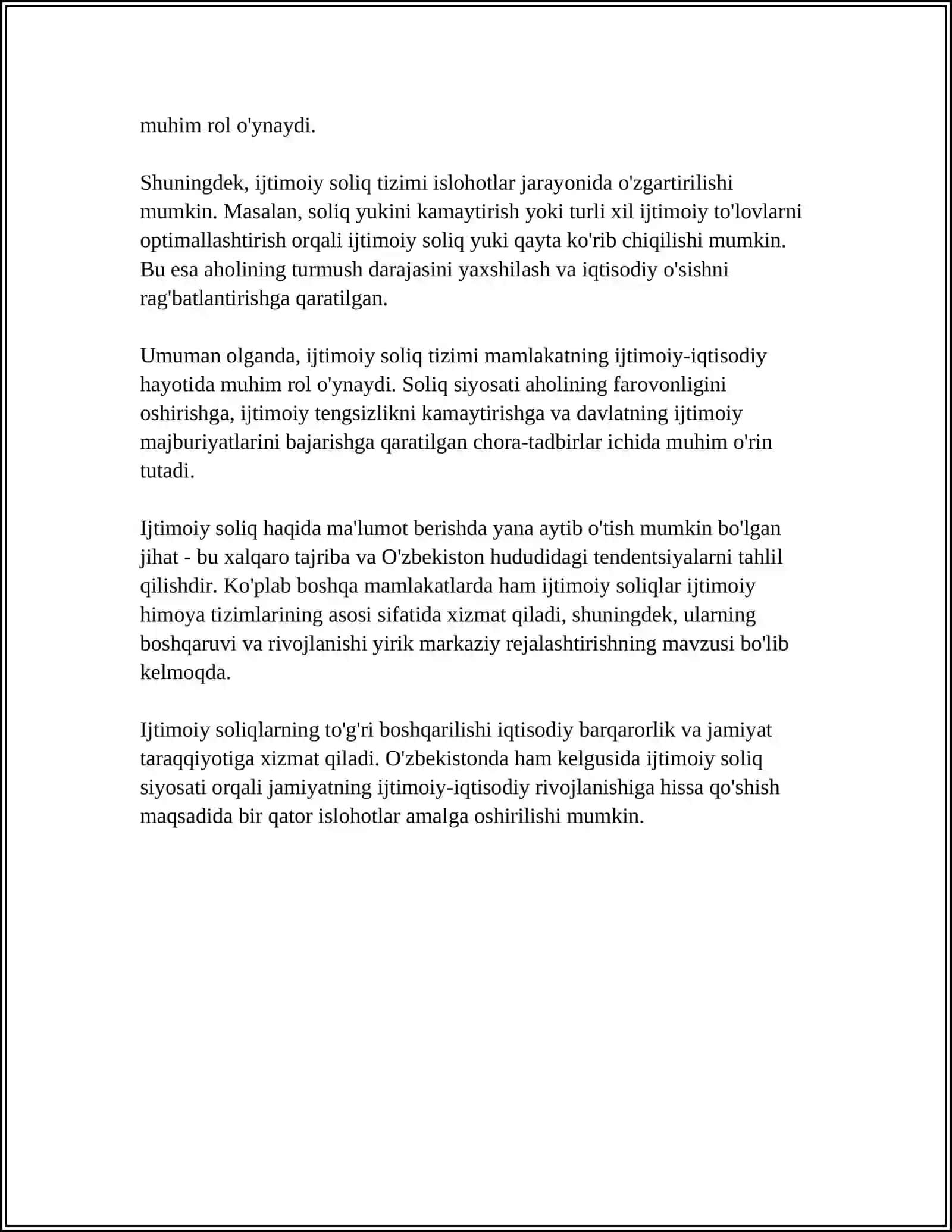 IJTIMOIY SOLIQNI HISOBLASH VA TO'LASH TARTIBI 4