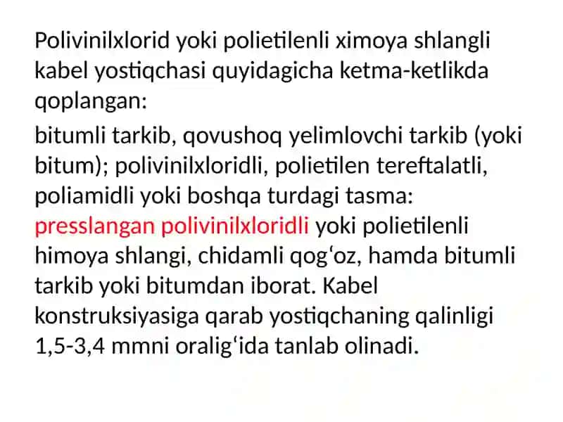 Kabel himoyaqoplamalari 4