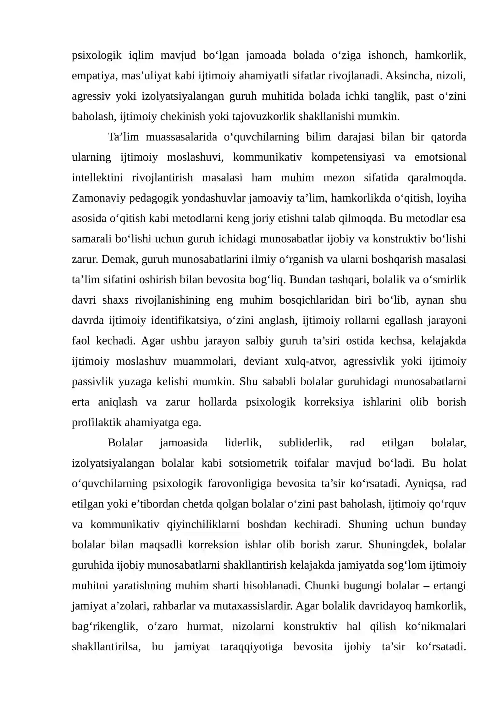 ISHCHI HUJJATLARNI PSIXOLOG TOMONIDAN RASMIYLASHTIRILISHI 4