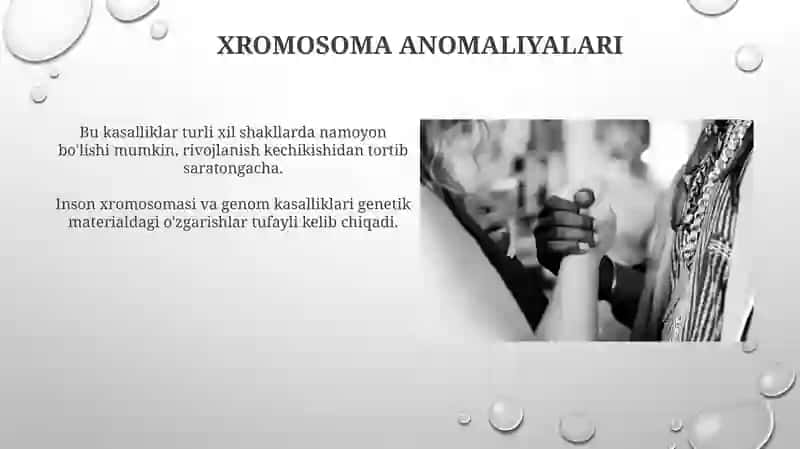 Genom kasalliklari genlardagi mutatsiyalardan kelib chiqadi, bu esa oqsil funksiyasiga ta'sir qiladi va turli xil sog'liq muammolarini keltirib chiqaradi 4