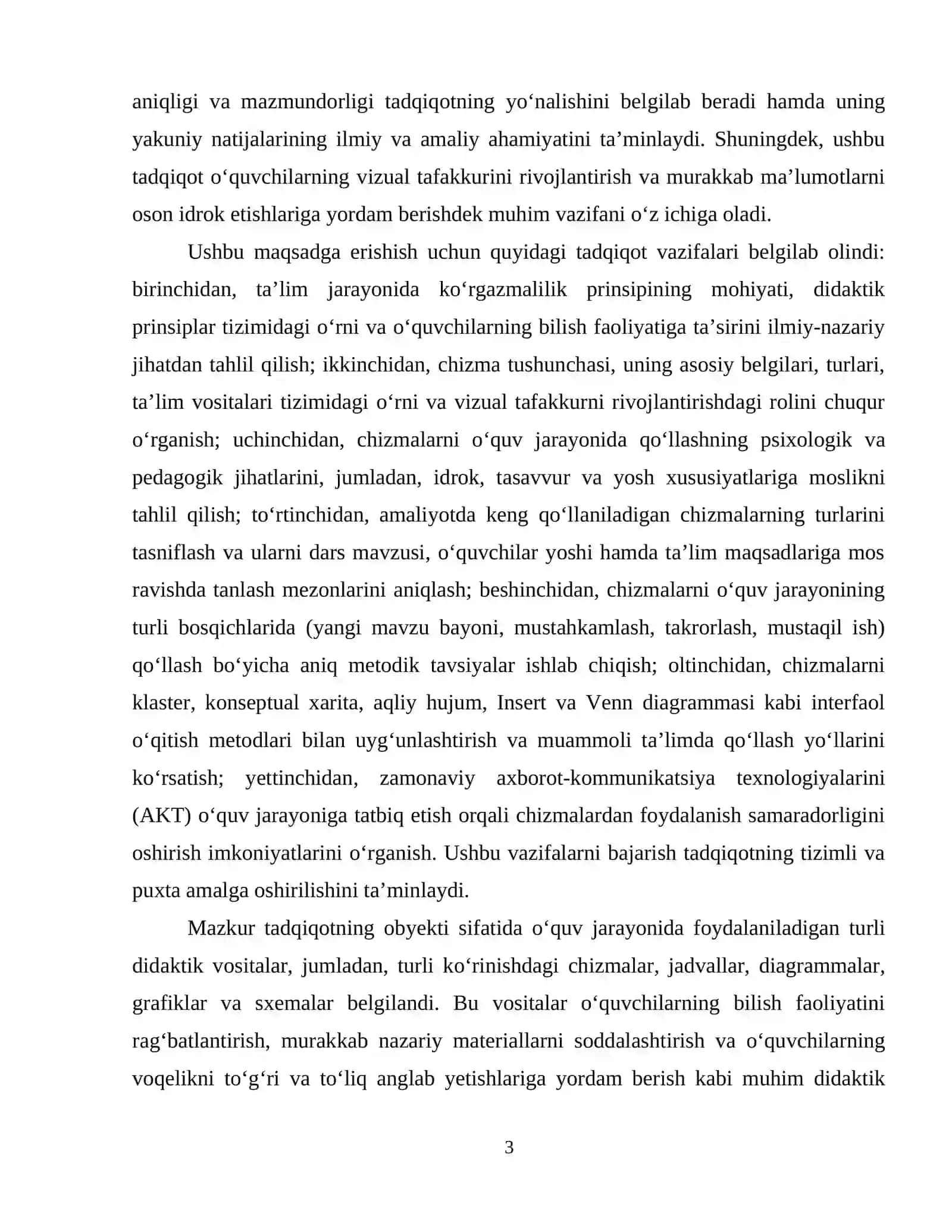Dars jarayonida  chizmalardan foydalanish  usullari. 4