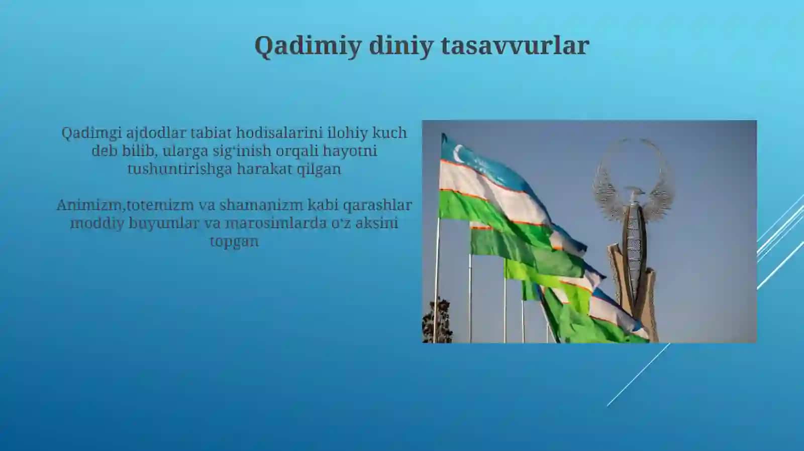 Oʻzbek xalqi moddiy madaniyatida qadimiy diniy tasavvurlar va qarashlarning arxaik izlari 4