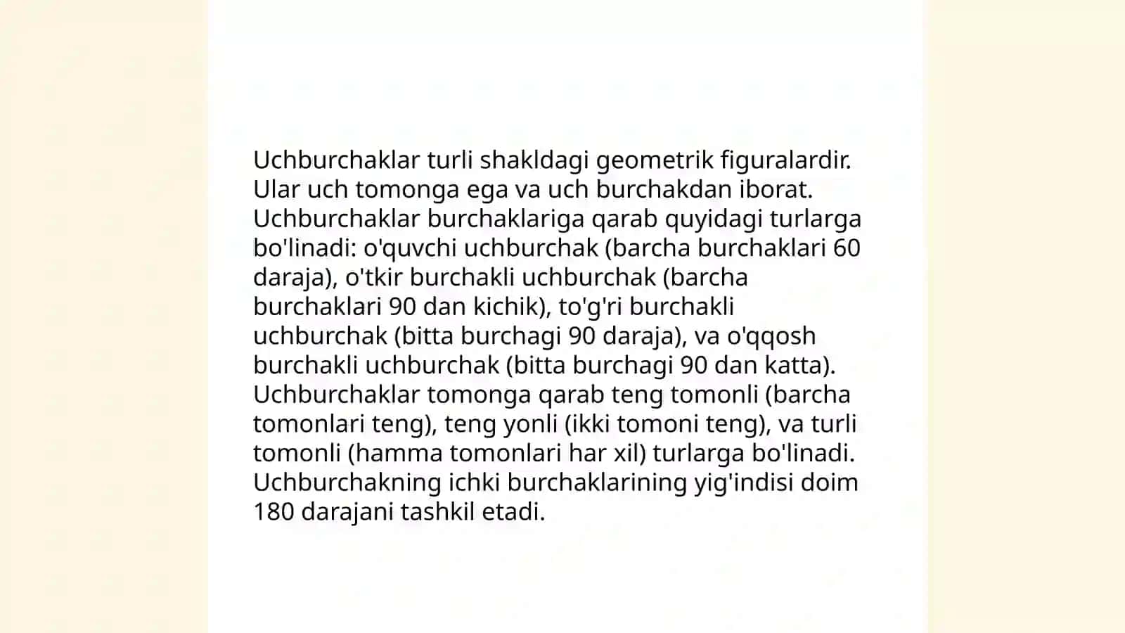 UCHBURCHAKLARNI O'QITISH METODIKASI 4