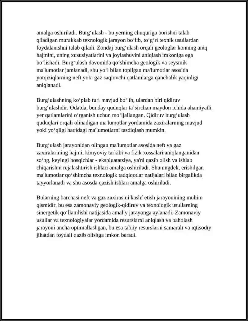 SUYUQ VA GAZSIMON FOYDALI QAZILMALARNI QAZIB OLISH 4