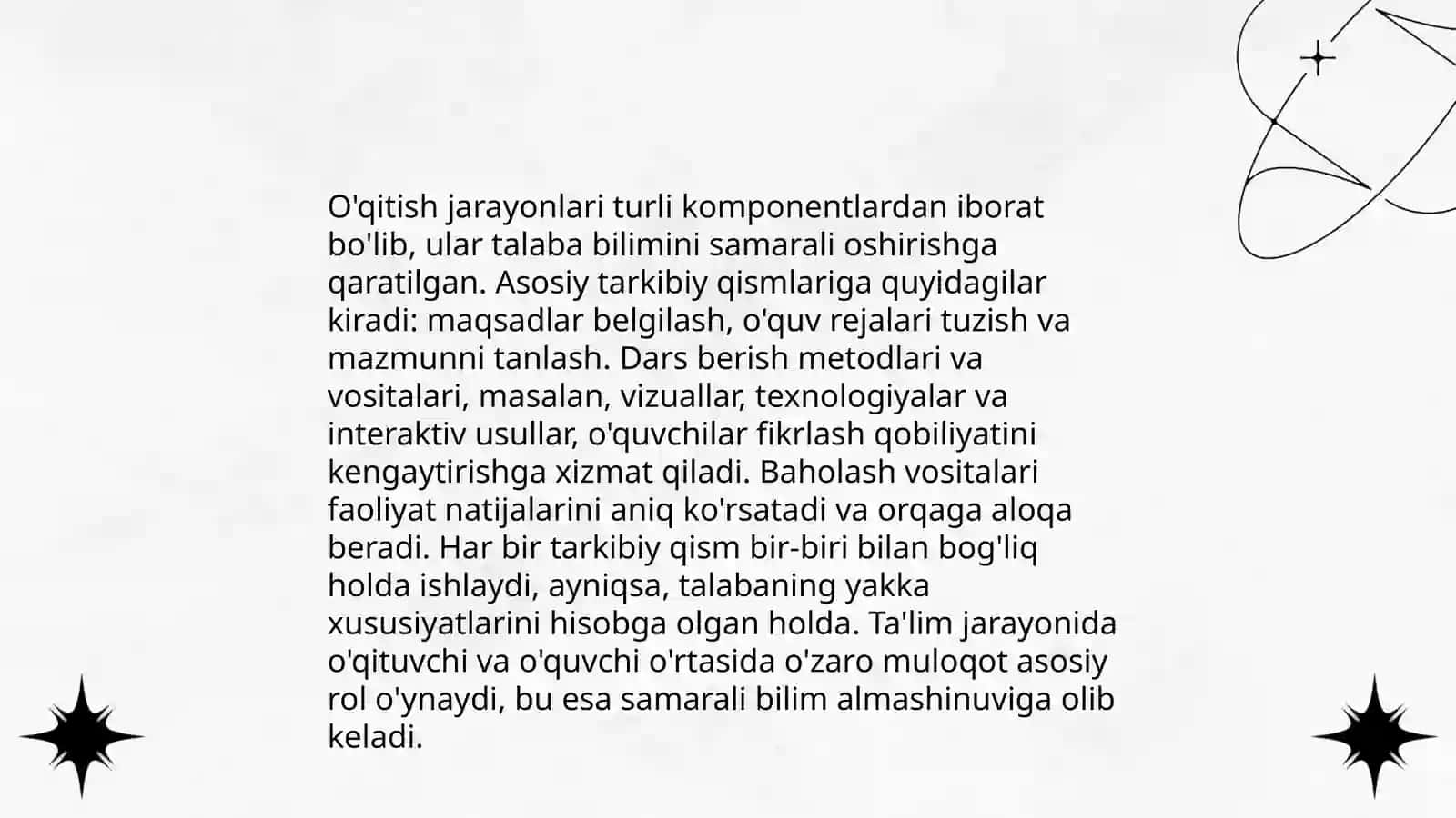Pedagogik mahorat fanining vazifalari va asosiy tarkibiy qisimlari 4