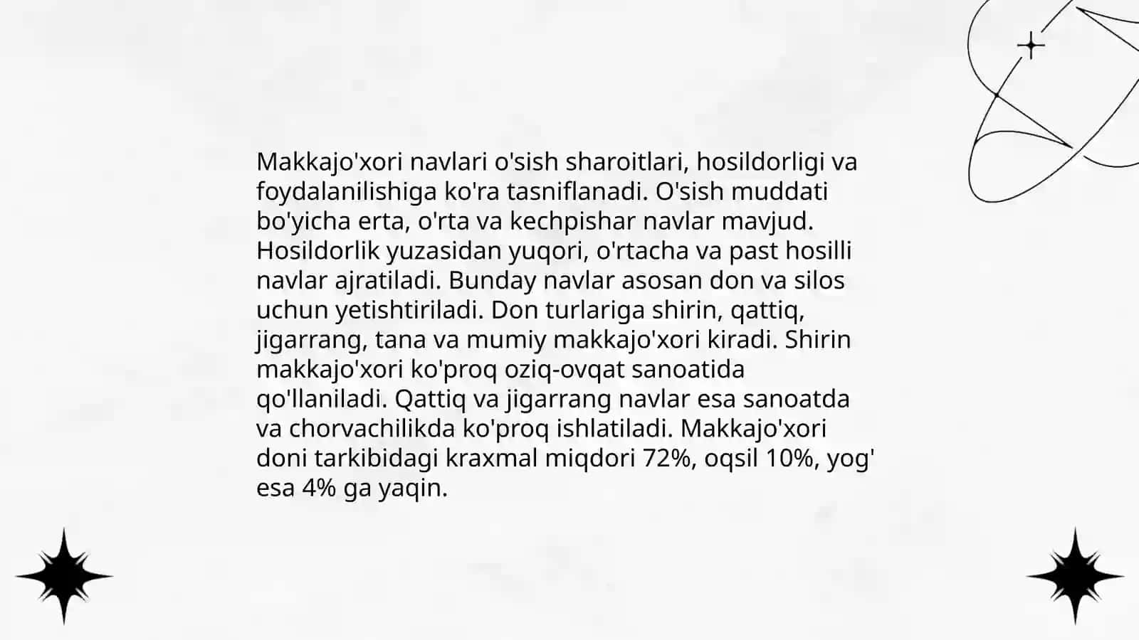 Makkajo'xori biologiyasi va yetishtirish texnologiyasi 4