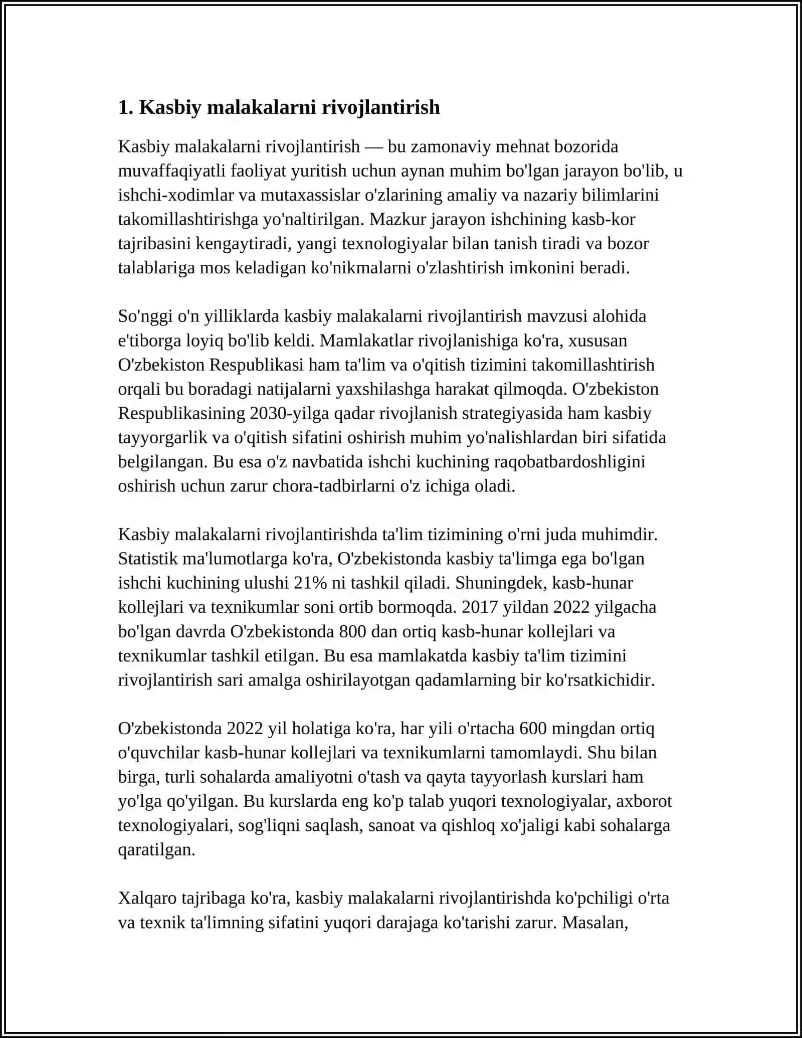Karyer maydonini ochish 4