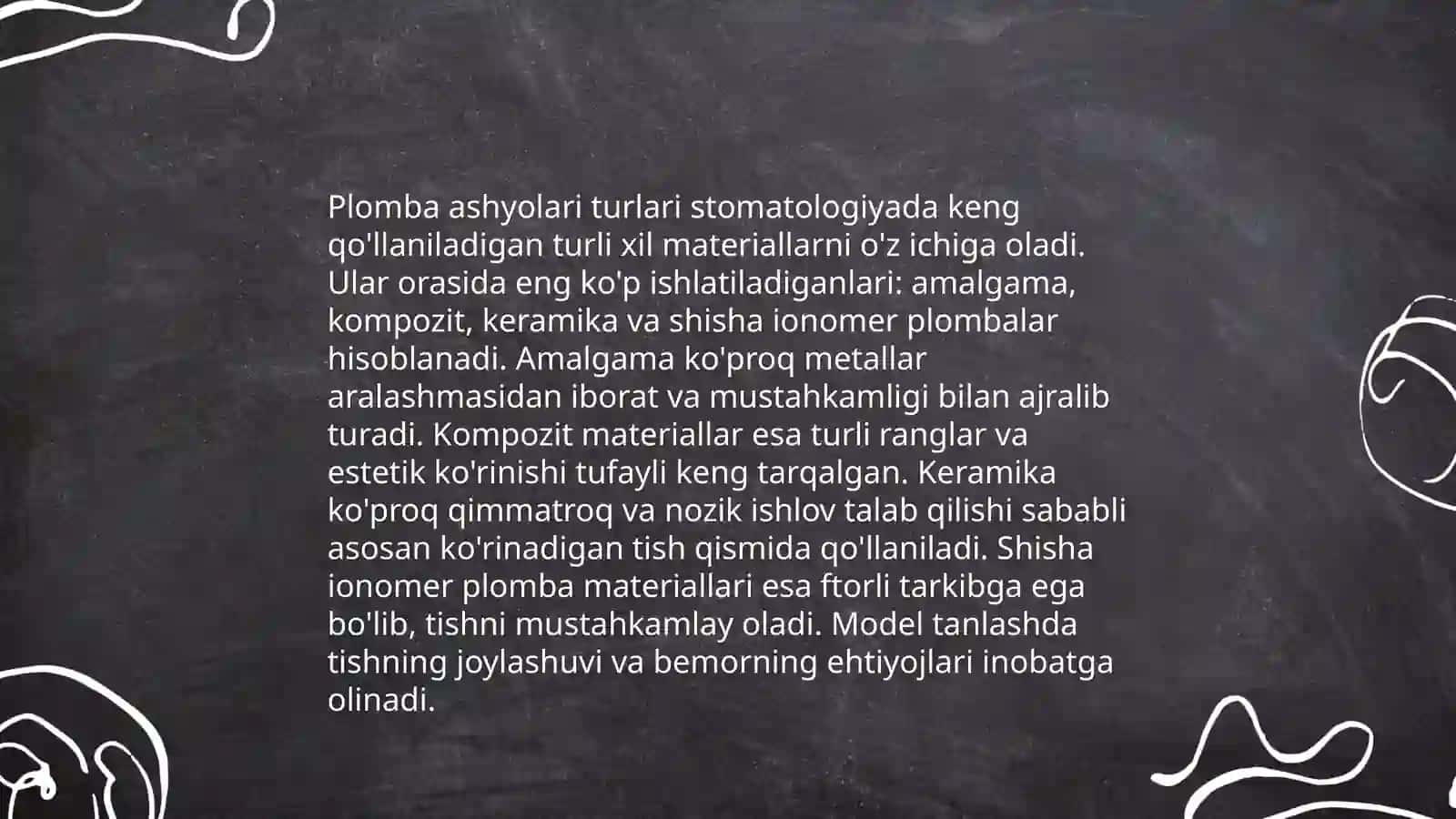 Tish plombalari 4