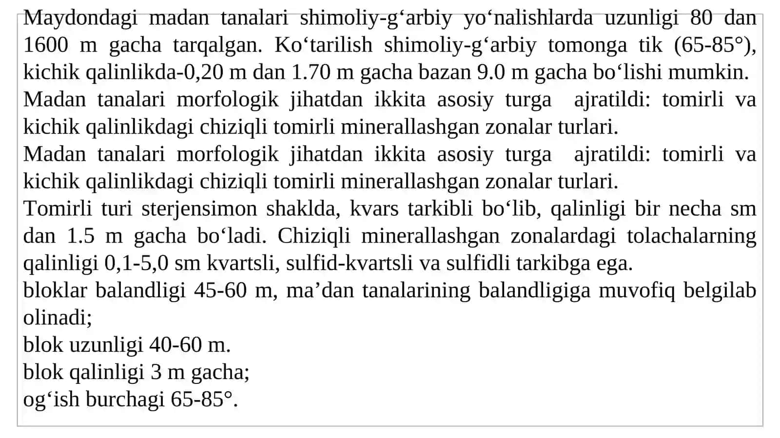 Tayyorlashning umumiy tartibi va vosstoyushiylarni joylashtirish 4