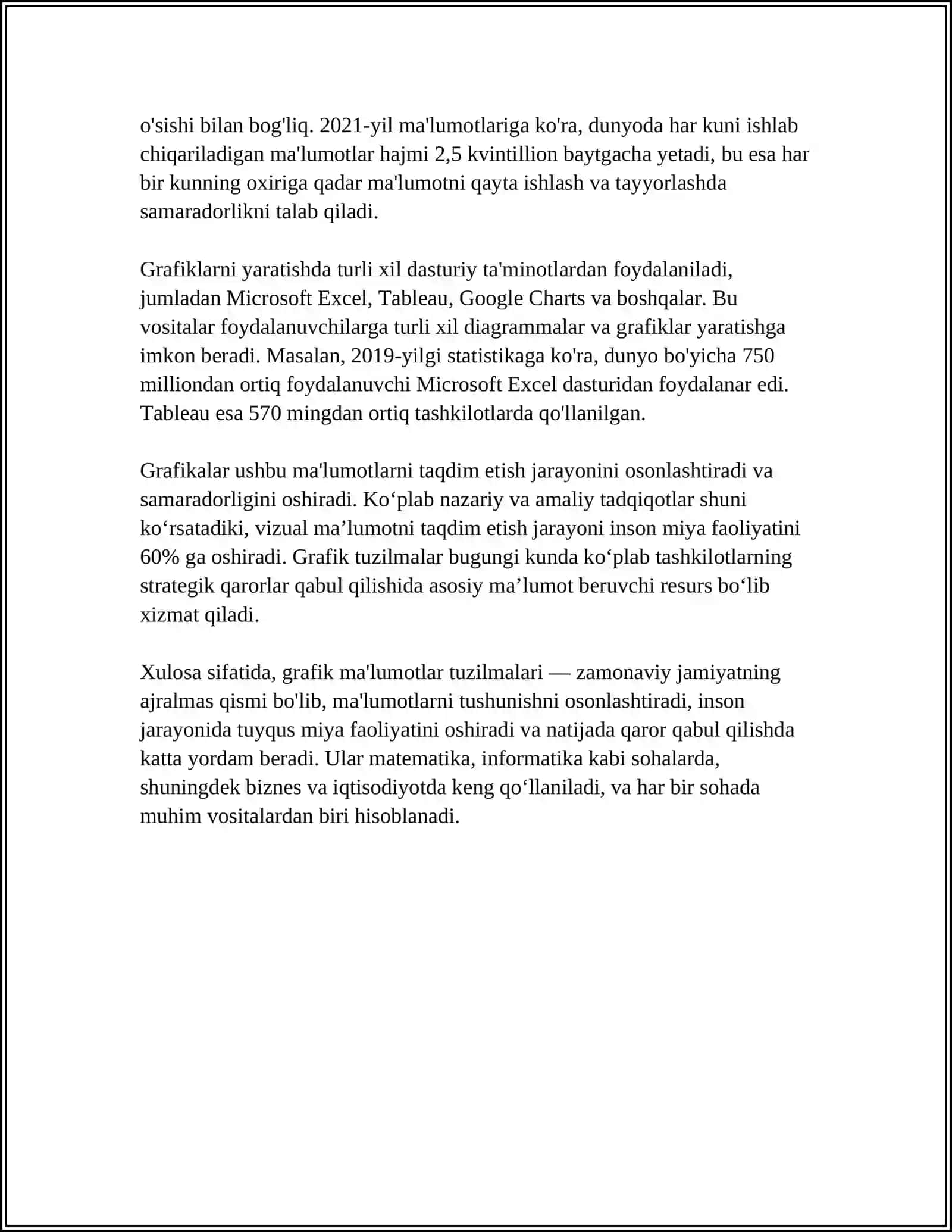 GRAFIKLAR VA REKURSIV ALGORITMLAR 4