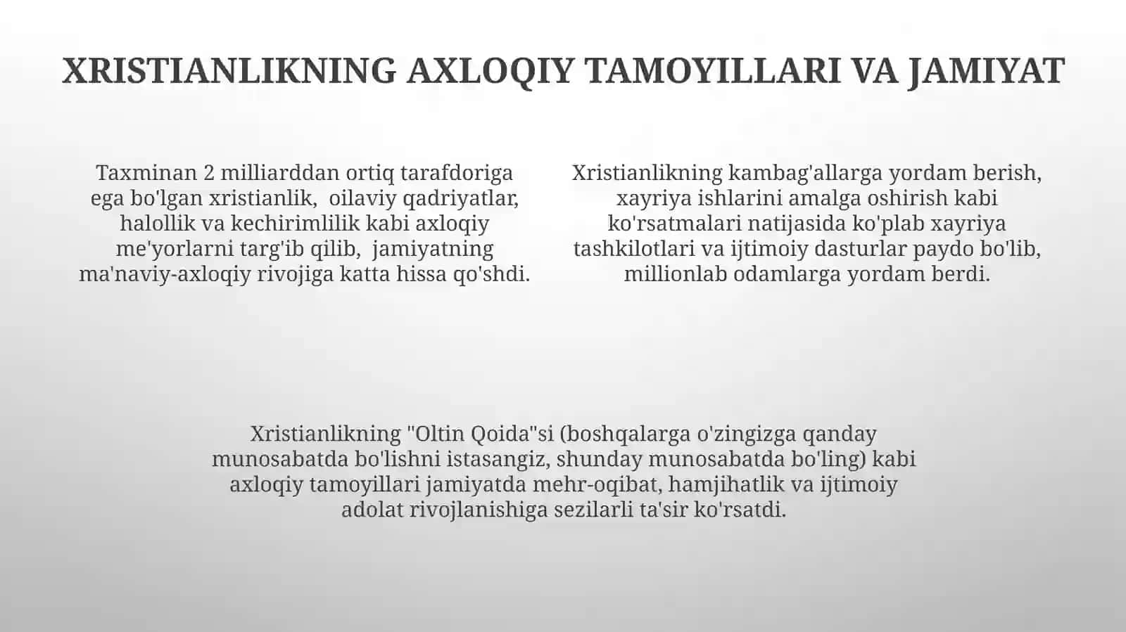 Budda va Nasroniylikning Jamiyat Rivojlanishiga Ta'siri 4