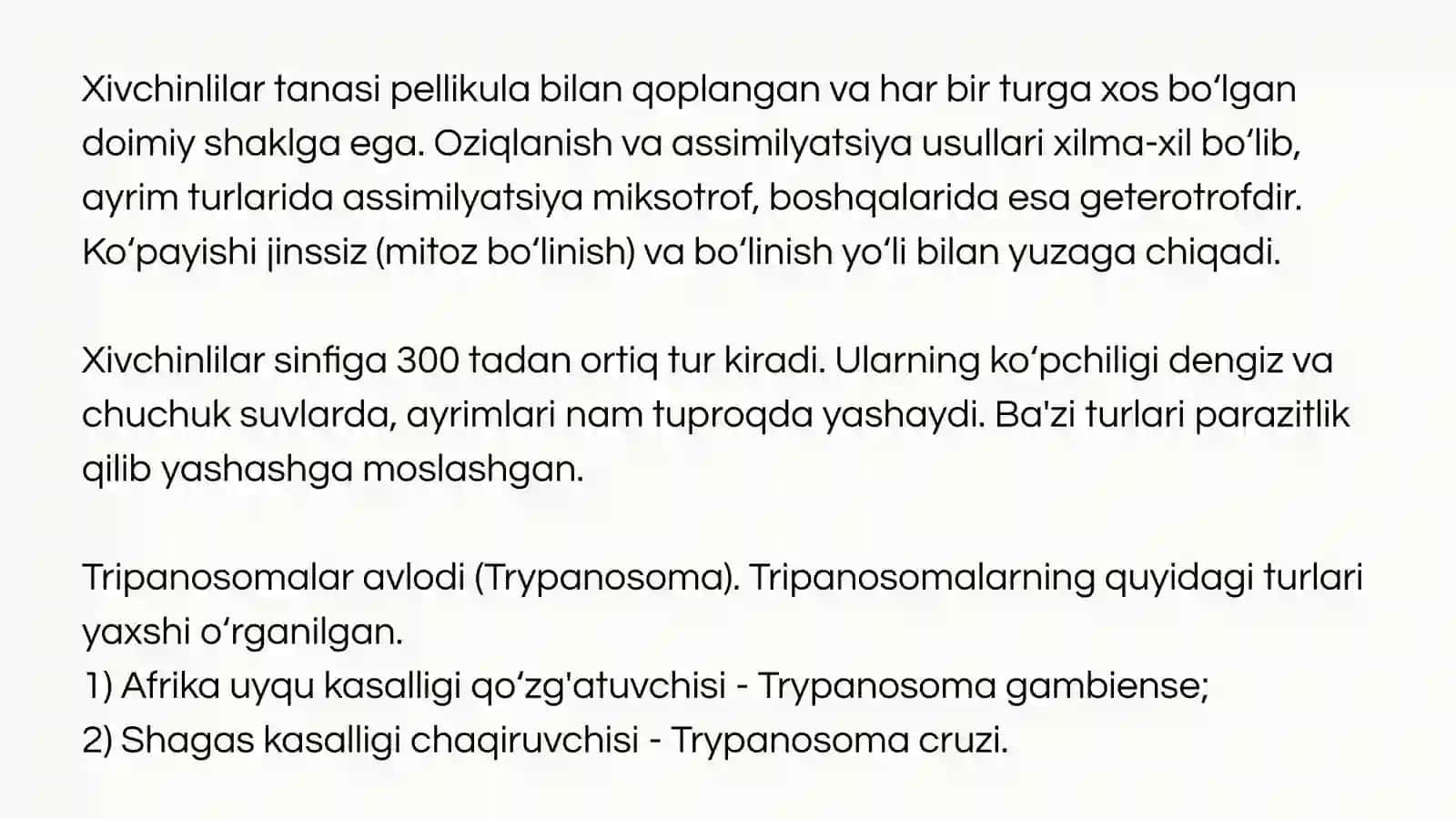 TRIPANOSOMALAR AVLODI 4