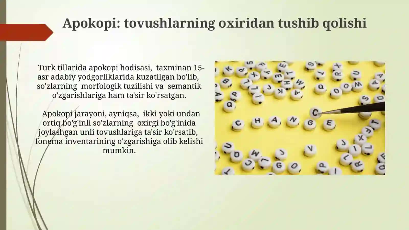 Kombinator omillar ta'sirida yuz beradigan fonetik opzgarishlar 4