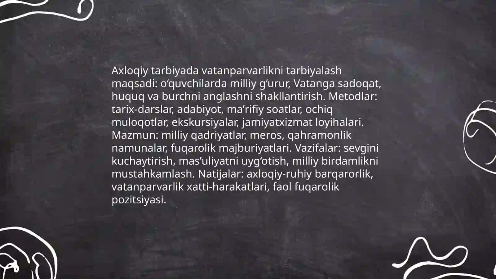 Oʻquvchilarni maʼnaviy-axloqiy tarbiyalash 4