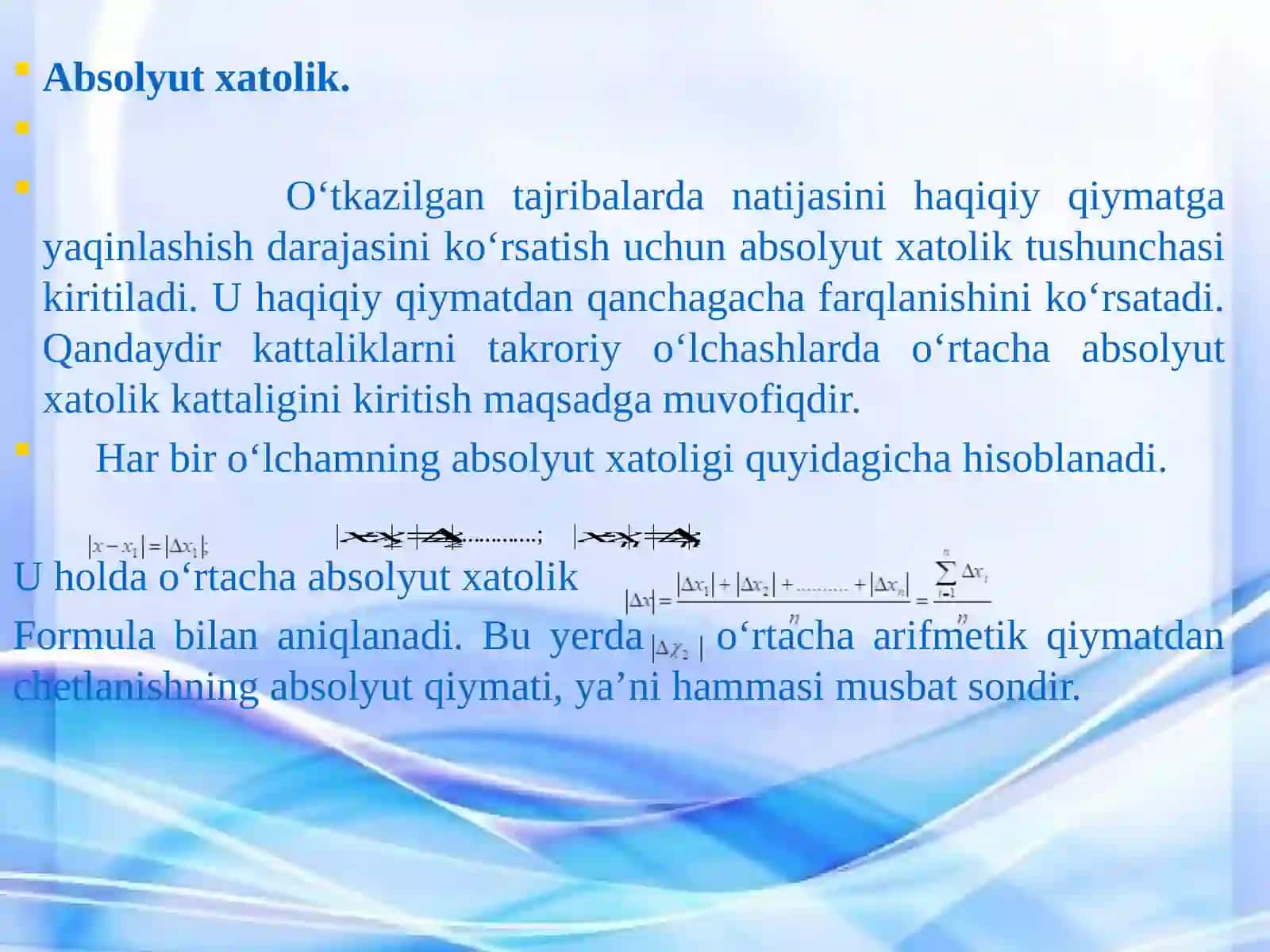 TIBBIYOTDA FIZIKAVIY VA BIOFIZIKAVIY TEKSHIRISH USULLARI 4