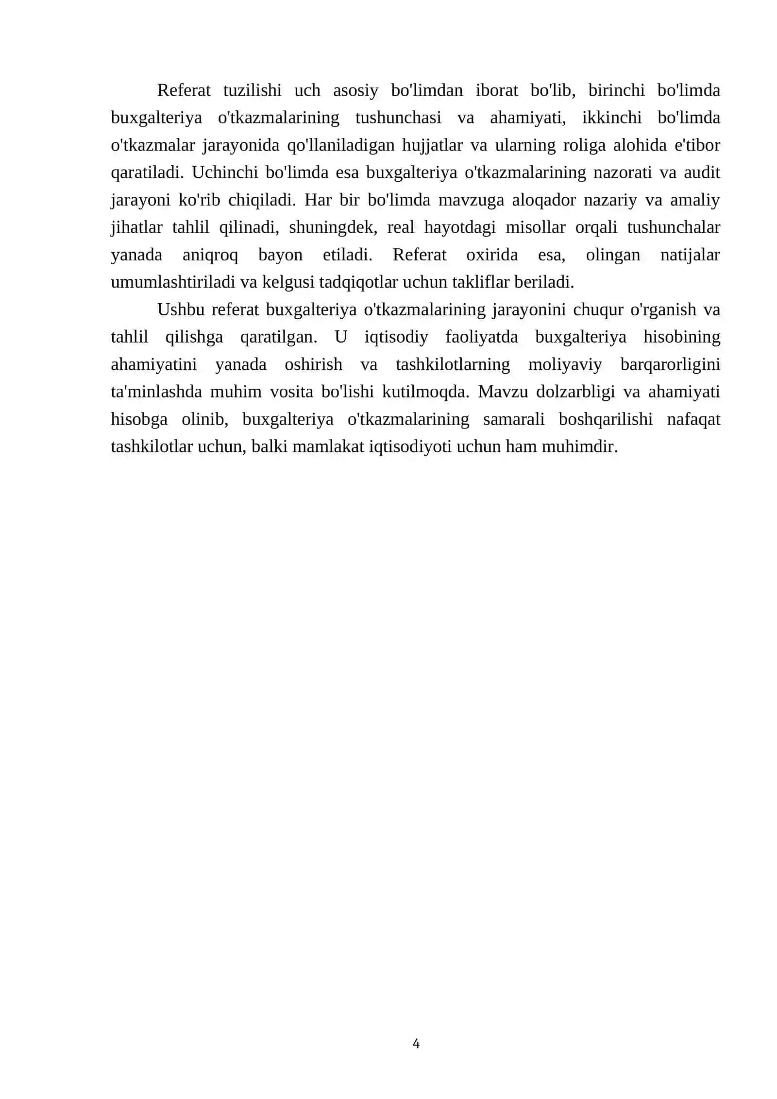 Buxgalteriya Hisobining Elektron Dasturi Fanidan Tayyorlagan Referati 4