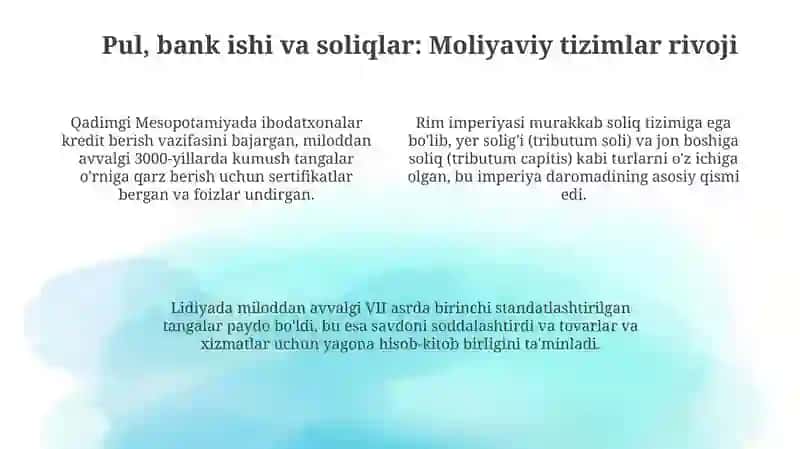 Qadimgi dunyo iqtisodiygʻoyalari 4