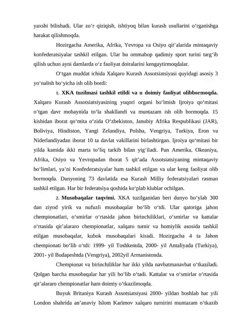 Belbog’li kurashchilarning texnik tayyorgarligi va texnik usullari, oyoqdan chalish va uloqtirish 4