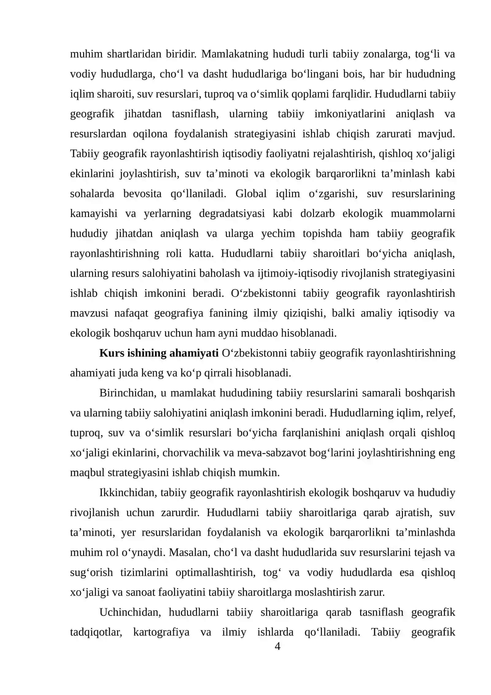 O'zbekistonni tabiiy geografik rayonlashtirish 4