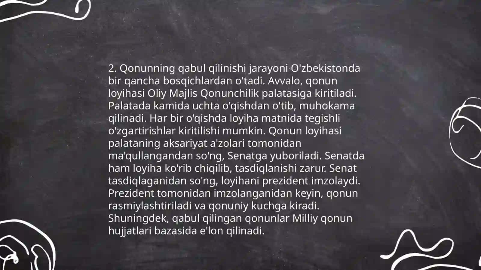 Davlat tili haqidagi qonunining qabul qilinishi 4