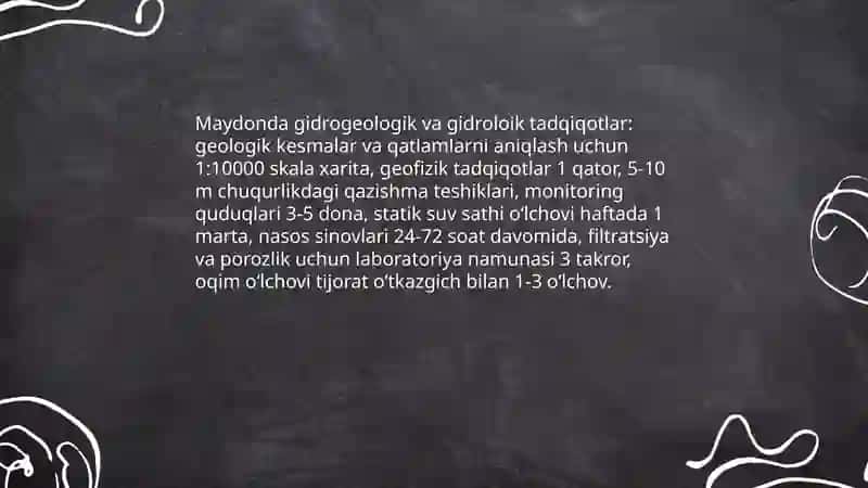 Dala sharoitida suv manbasini tanlash 4