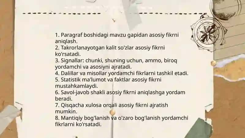Matn hosil qiluvchi vositalar Yo'ldoshev Yo'ldosh 4