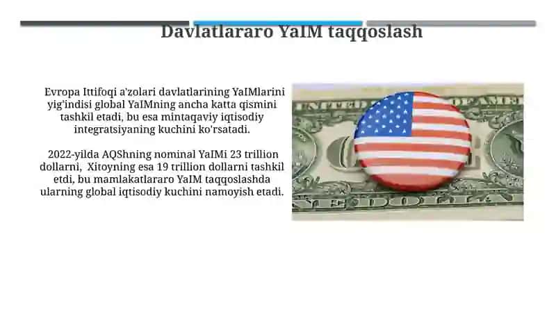 Nominal va Real Yalpi ichki maxsulot 4