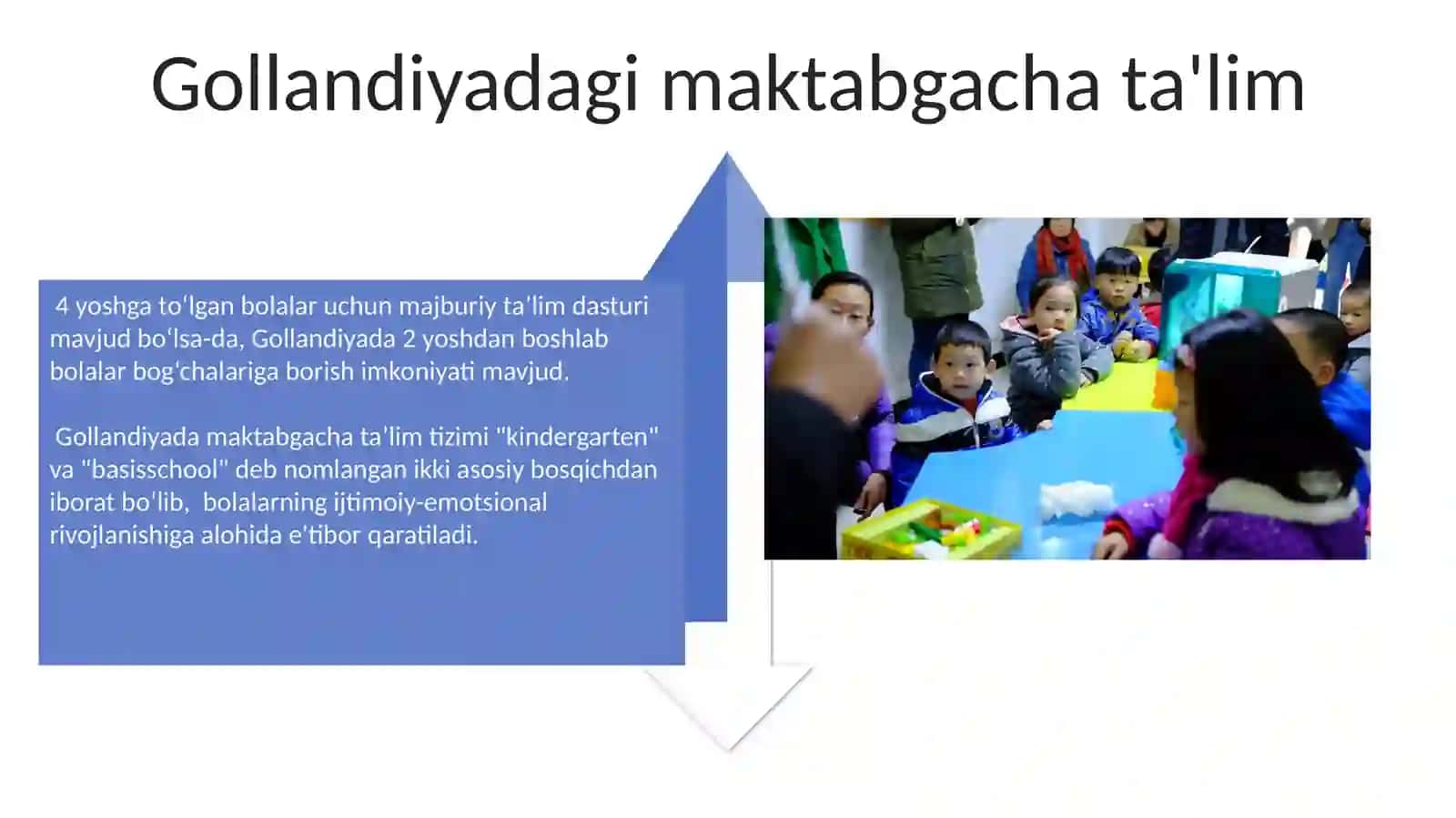 Xorij mamlakatlarida maktabgacha ta'lim tizimi 4