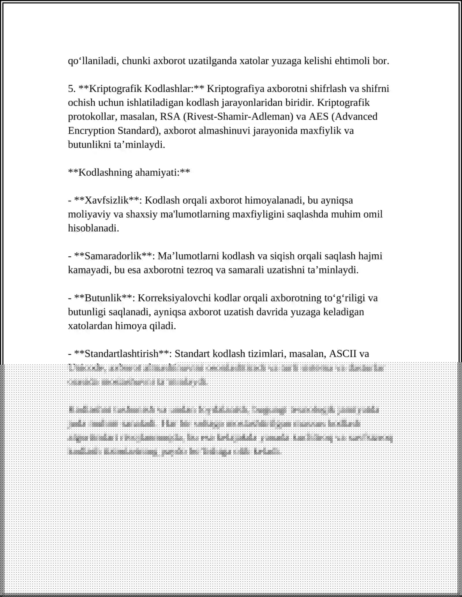 KODLAR 4