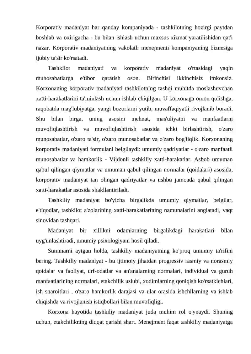 KORPARATIV MADANIYAT DIAGNOSTIKA INSTRUMENTLAR 4