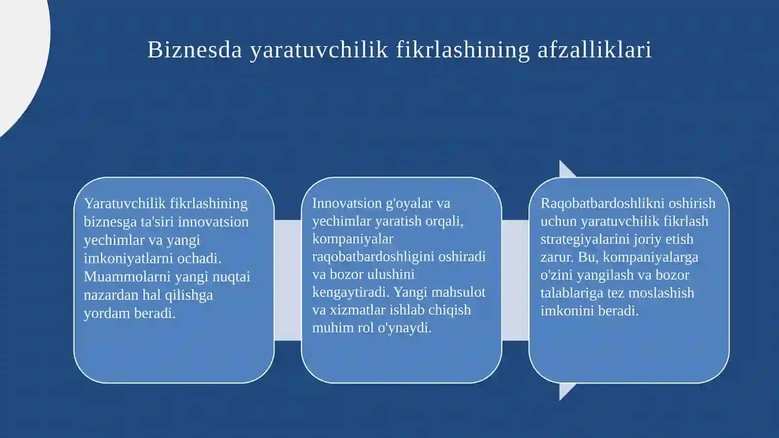 Yaratuvchilik fikrlashini rivojlantirish 4