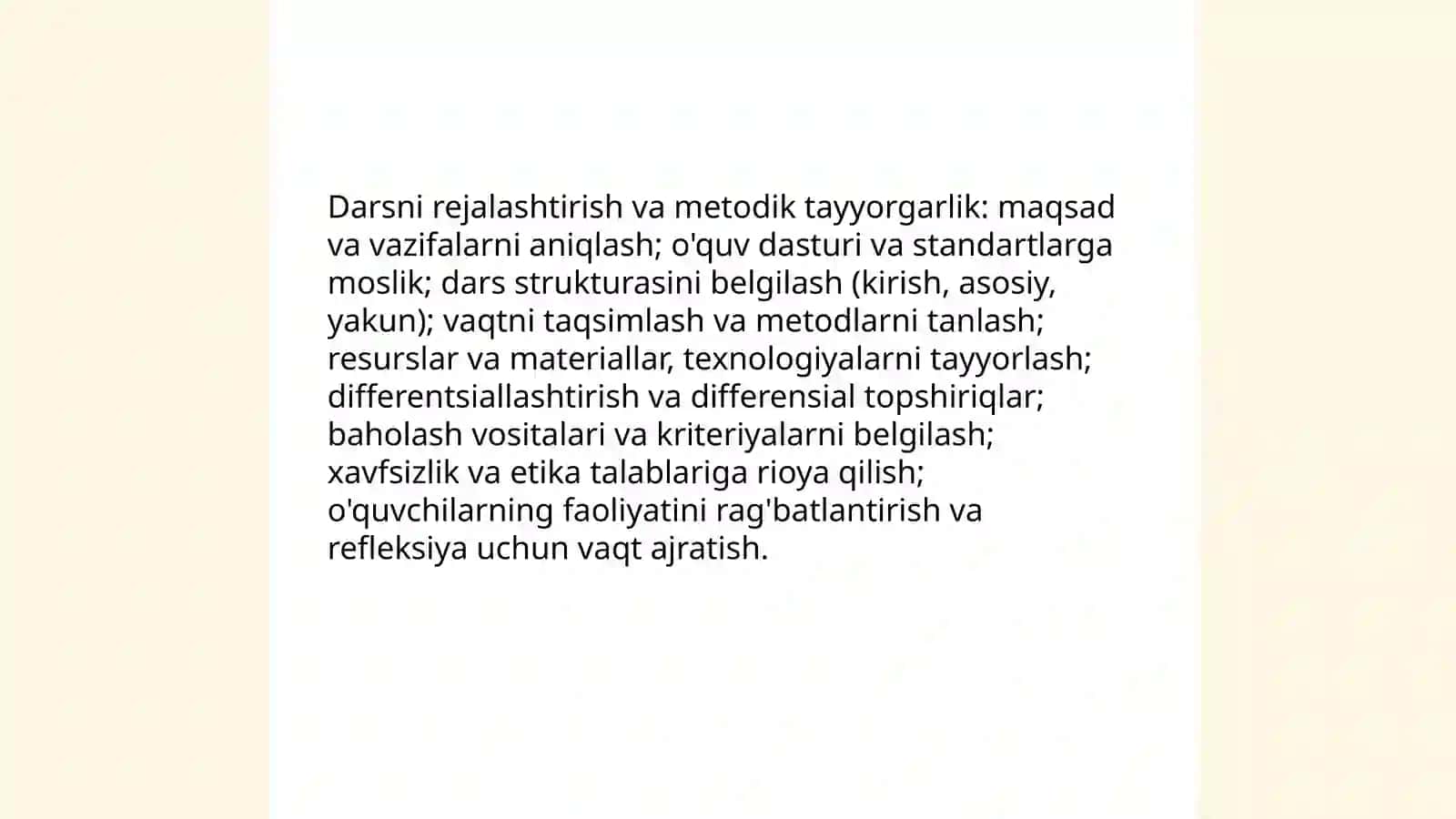 Pedagogik mahorat va kasbiy kompetentlik 4
